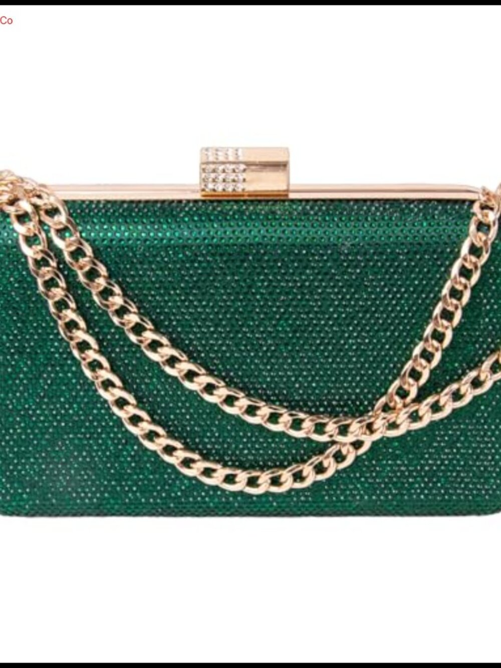 Rhinestone Satin Evening Clutch Sparkly Formal Handbag with Detachable Chain